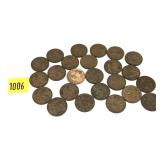 Lot, Canadian coins, 24 pcs.