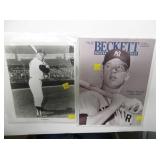 Lot, 1999 Beckett Baseball Monthly + photo