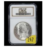 1898-O Morgan dollar NGC slab certified MS-64