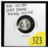 Walt Disney .999 Silver Mickey Mouse round
