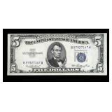 $5 silver certificate series of 1953