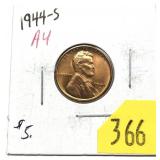 1944-S Lincoln cent
