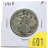 1917 Walking Liberty half dollar