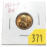 1954-D Lincoln cent