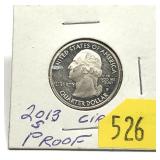 2013-S proof quarter