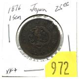 1876 Japan 1 sen