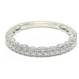 Platinum diamond eternity ring with diamond