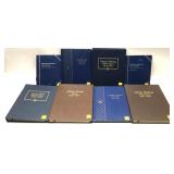 Lot, empty coin albums, 8 pcs.