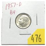 1957-D Roosevelt dime