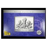 2024 U.S. Proof set, 10 pcs.