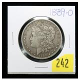 1889-O Morgan dollar