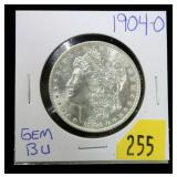 1904-O Morgan dollar, gem BU