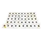 Lot of Lincoln cents, 45 pcs.