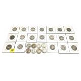 x27- Quarters, 90% silver - x27 quarters -Sold by