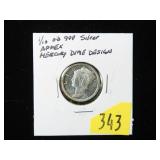 .999 Silver Mercury dime, 1/10 oz. Apmex