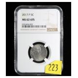 2017-D Jefferson nickel "Return to Monticello"