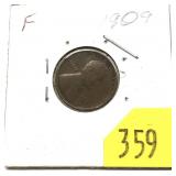 1909 Lincoln cent