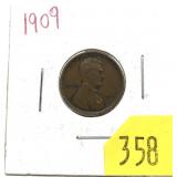 1909 Lincoln cent