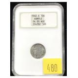 1960-D Roosevelt dime NGC sample 1963 dime