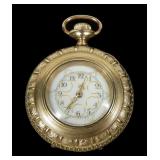 Elgin Model 2 7-jewel 0 size open face pocket