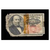 25-cent Fractional currency note