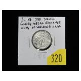 .999 Silver 1/10 oz. Walking Liberty round