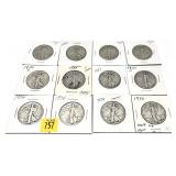 x23- Half dollars, 90% silver - x23 half dollars -