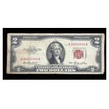 $2 red seal note series of 1953