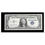 $1 silver certificate series of 1957, Unc.