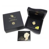 2016 $1 Gold Mercury Dime Centennial Gold Coin -