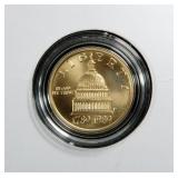1989-W $5 Gold U.S. Commemorative Bicentennial