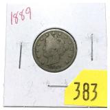 1889 Liberty Head nickel