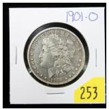 1901-O Morgan dollar