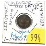 1939 Poland Free City Danzig