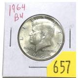 1964 Kennedy half dollar