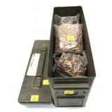 Lot, over 1700 .223 Ball bullets w/ammo can, over