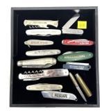 Lot: Vintage Advertising/ Novelty folding k