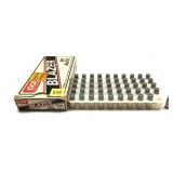 Blazer .25 Auto cartridges, 50 rounds