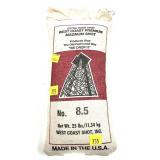 25-lb. bag of 8.5 Magnum shot, 25 lbs.