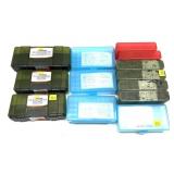 Lot: Assorted plastic ammo cases, includes:
