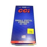 1,000 CCI small pistol primers Magnum No. 500,