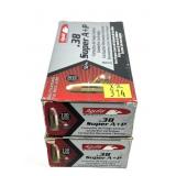 x2- Boxes of .38 Super A+P 130-grain FMJ
