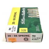 Box of .30-06 SPRG 180-grain FMJ Sellier & Bellot