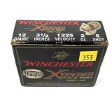 Box of 12 Ga. 3.5" No, 5 Winchester turkey loads,