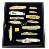 Lot: Vintage Advertising/ Novelty folding k