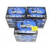 x3- Boxes of 28 Ga. 2.75" No. 8 Federal Top Gun