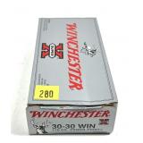 Box of .30-30 WIN 170-grain Winchester