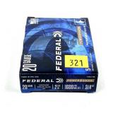 Box of 20 Ga. 2.75" rifled HP Federal slugs,