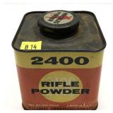 Vintage can of Hercules 2400 Rifle Powder