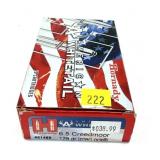 Box of 6.5 Creedmoor 129-grain Hornady Interlock